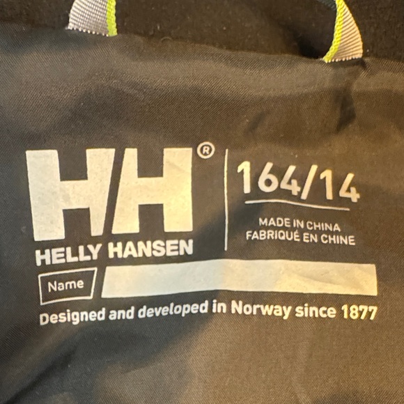 Helly Hansen Kids' Maroon Puffer Jacket - Picture 3 of 3
